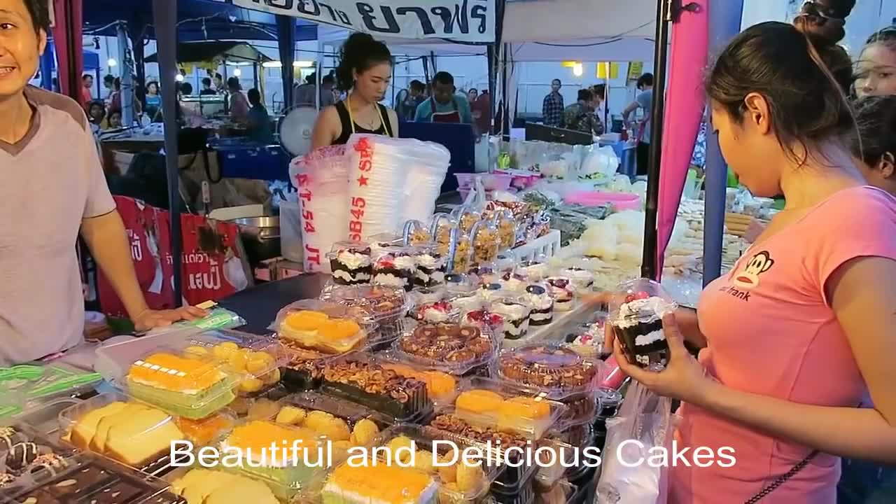 Thailand Street Food - Dessert Milk Cakes