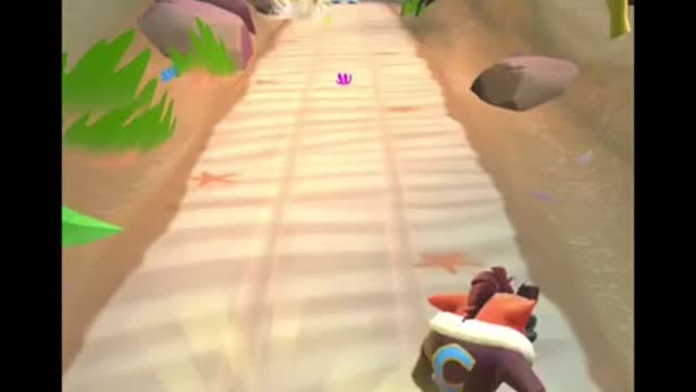 Nitro Crab Battle Run Gameplay On Beach Jungle - Crash Bandicoot: On The Run! (Season 5 Boss)