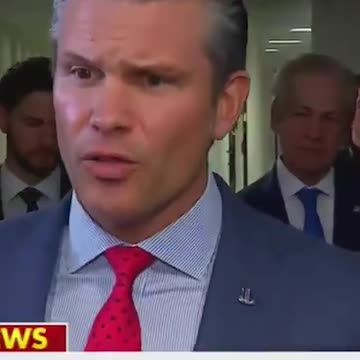 Pete Hegseth Says He Doesn't Answer To The Media