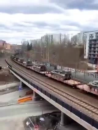 Finnish Forces started moving and transporting a massive amount of military equipment