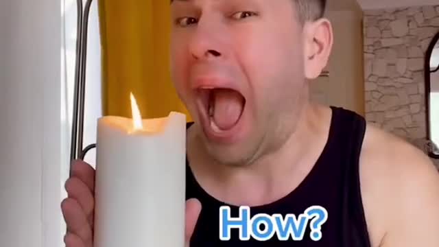 How Do You Put Off a CANDLE_😨☠️👉🏻🕯