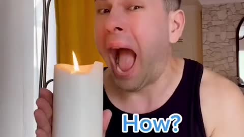 How Do You Put Off a CANDLE_😨☠️👉🏻🕯