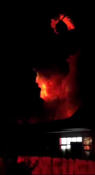 Ruang volcano Indonesia erupted, flow of lava leading to evacuation of hundreds of people