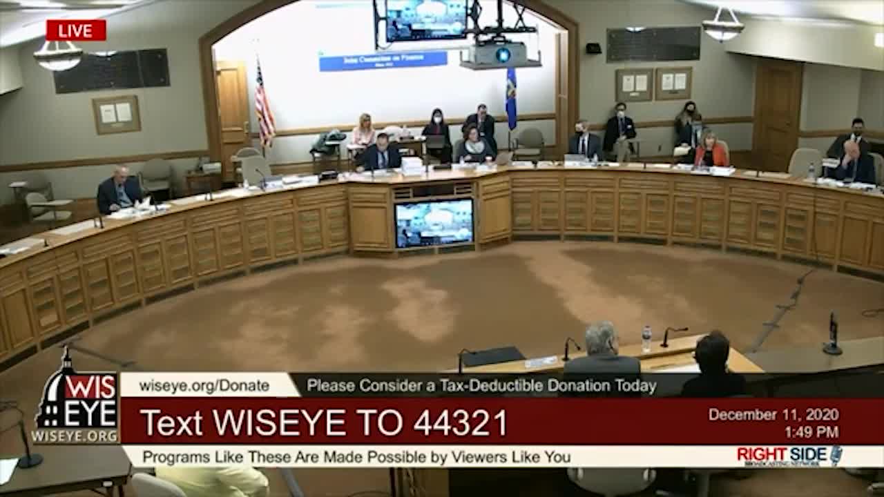 Witness # 9 Speaks at Wisconsin Legislature Hearing on Election Integrity. 12/10/20.