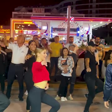 Turkish Icecream shop group dance