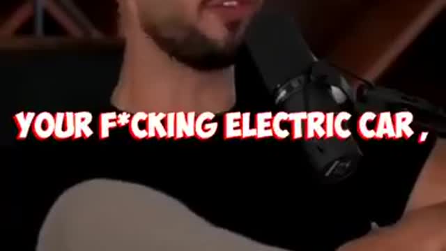 Tate explains why electric cars are a bad idea...