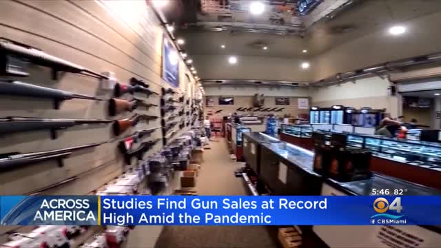 GUN SALES ON TRACK FOR ANOTHER RECORD YEAR