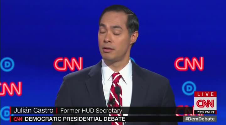 Dem debates: Castro on impeaching Trump