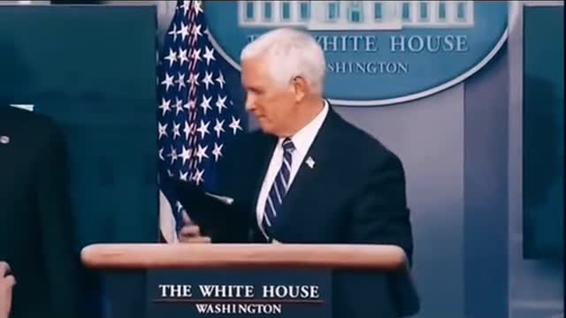 Pence Gets Shouted at by the* Media Reporters