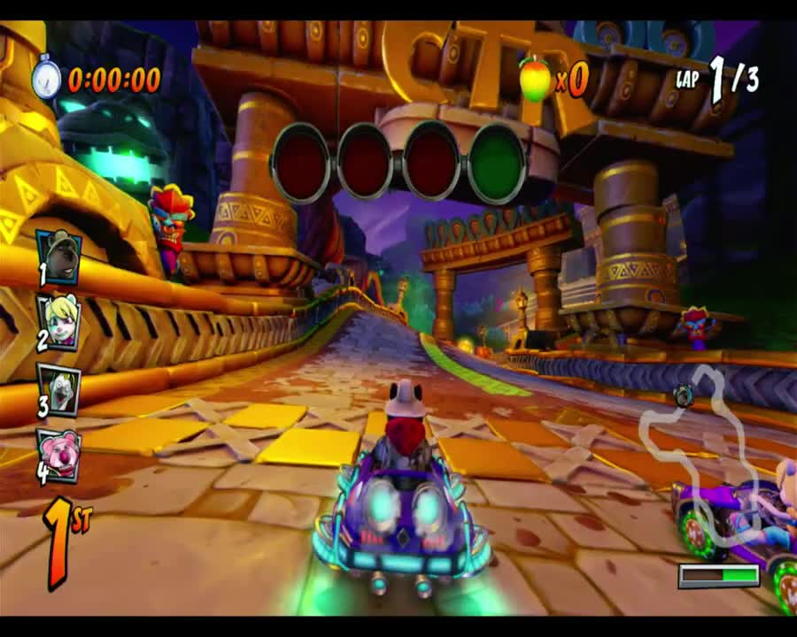 Hunter Fisherman Polar Gameplay - Crash Team Racing Nitro Fueled