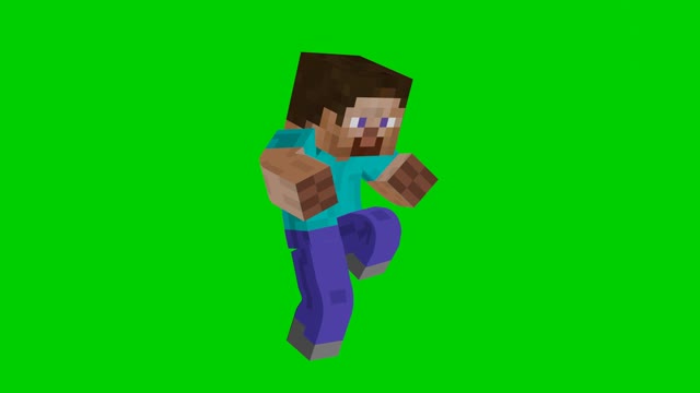 Minecraft Green Screen Dance Dancing