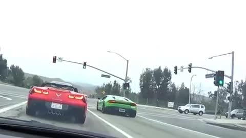 Catching a ferrari