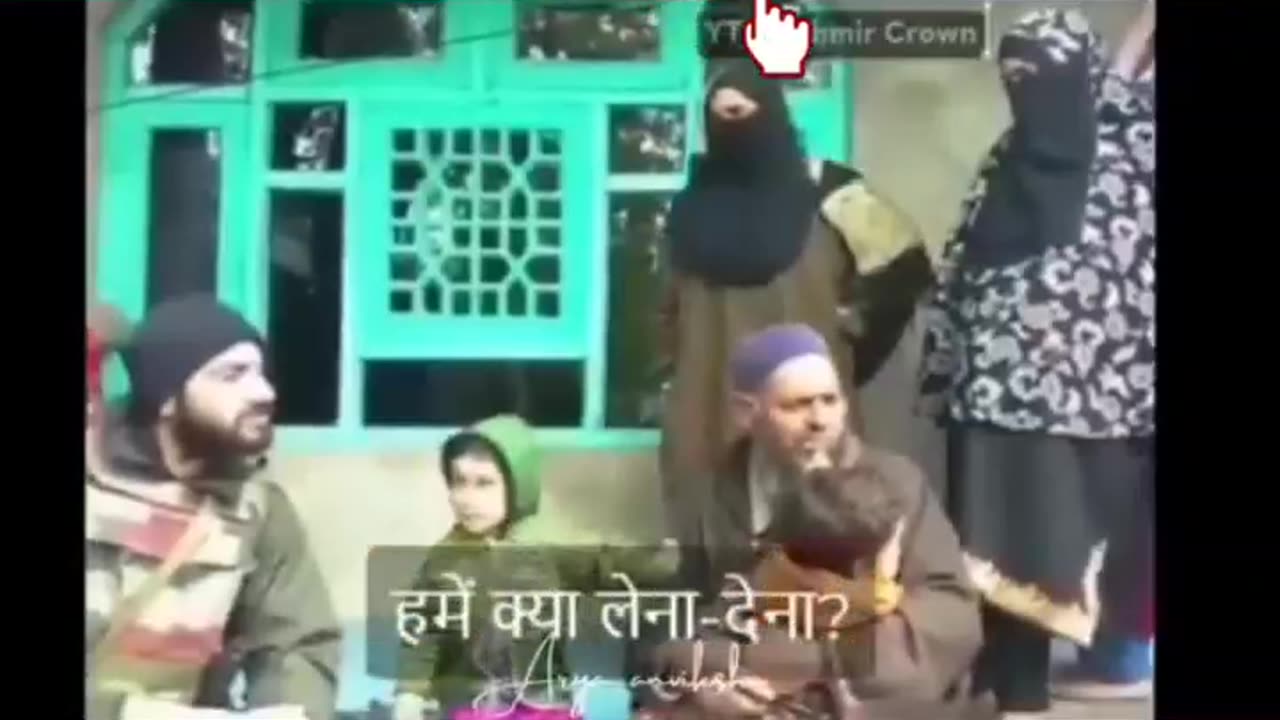 Fauji gaye samjhane terrorist ke ghar lekin