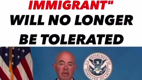 Mayorkas: We dont tolerate the term 'Illegal immigrant'.. Non-Citizen is more 'Dignified'..