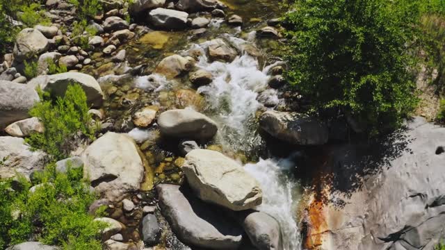 Drone Footage of a River