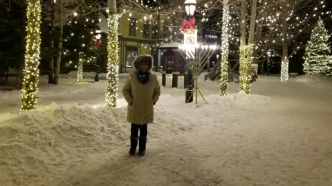 Christmas Eve in Breckenridge Colorado