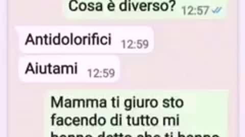 “UNA TRISTE TESTIMONIANZA DELLA ‘GESTIONE SPERANZA’ DAL CANALE TELEGRAM DI ROSSELLA FIDANZA!!”👿😲👿