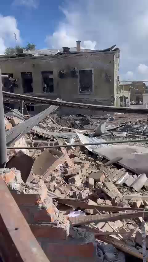 Purportedly a Ukrainian rocket made A powerful explosion in Taganrog Rostov region Russia