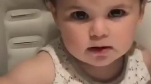 Cute Girl| Funny baby speaking | Sweet words | Cutie pie | babylove