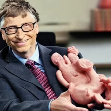 BILL GATES AND A FACTORY PRODUCED CULTURED SYNTHETIC PORK PRODUCT