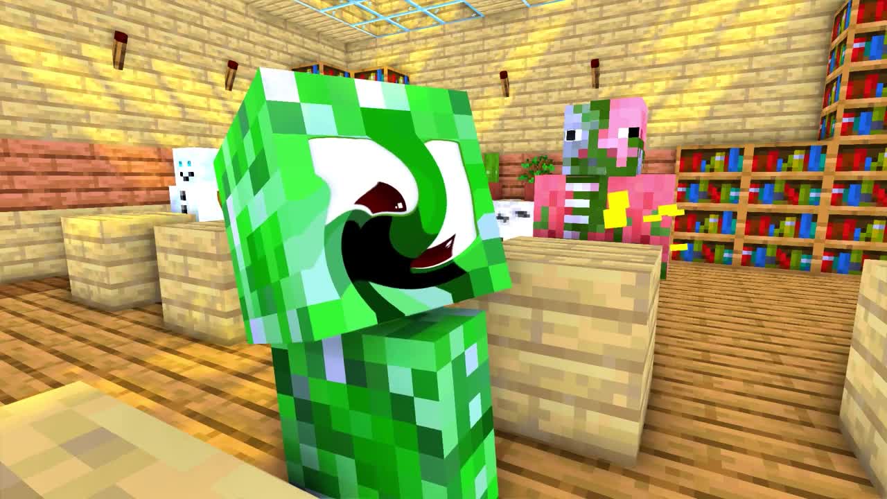 MONSTER SCHOOL IS LOCKDOWN! - Minecraft Animation