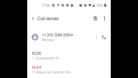 Returning Call From 313-338-2954 From Alleged Rocket Mortgage, November 8, 2023