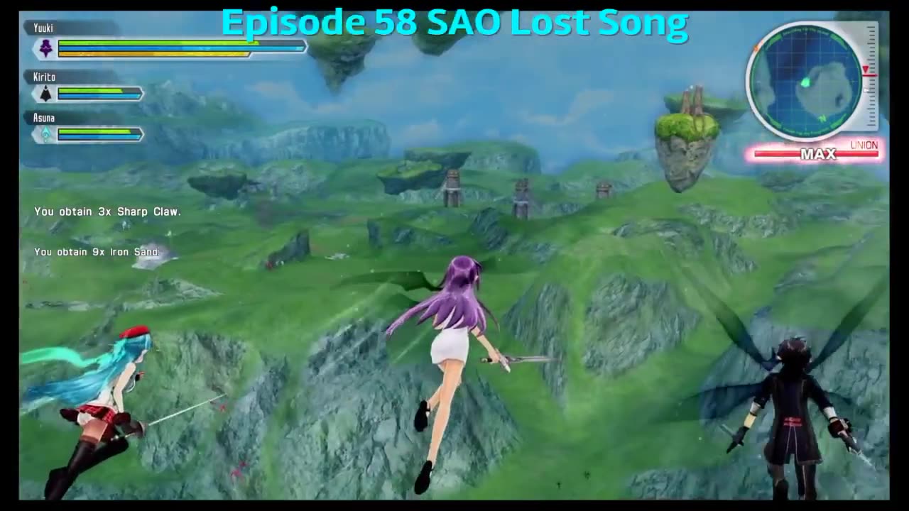 SWORD ART ONLINE LOST SONG EPISODE 1