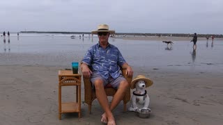 The Beach Captain in Time-Lapse. Dog Beach - Ocean Beach, California. TL 004