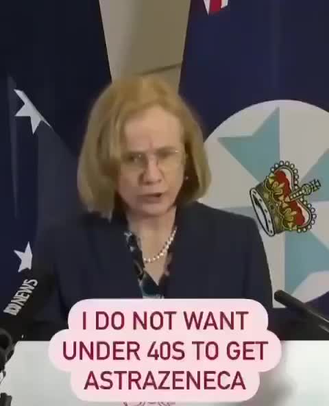 Under 40s should not be vaccinated