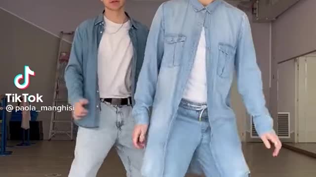 Adorable mother and son dance just watch till the end