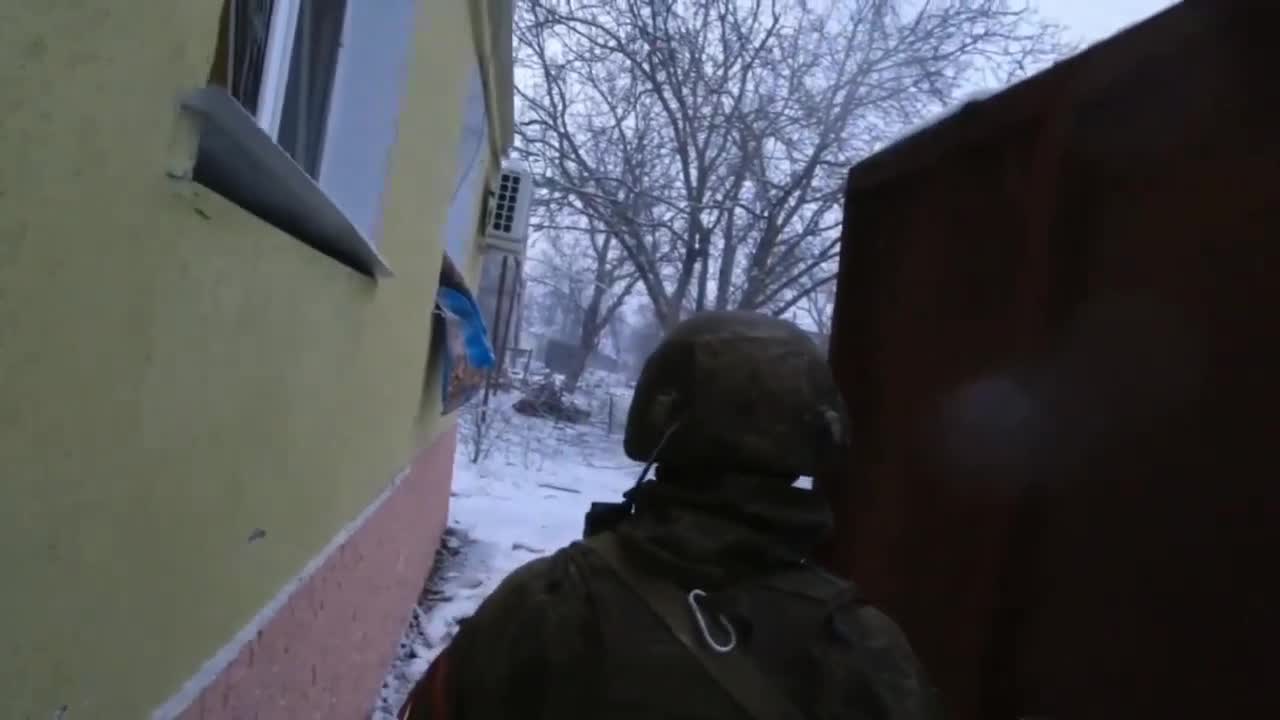 I Combattenti della Repubblica del Donbass in azione