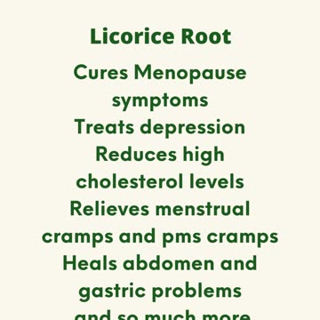 Licorice root