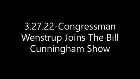 Wenstrup Joins The Bill Cunningham Show to Discuss the Iran Nuclear Deal and Ukraine