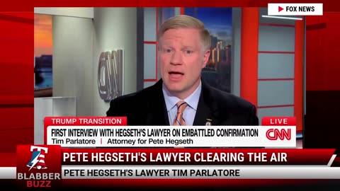 Pete Hegseth's Lawyer Clearing The Air