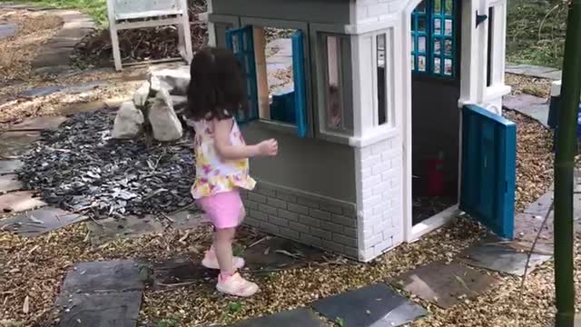 Finding a house in the woods