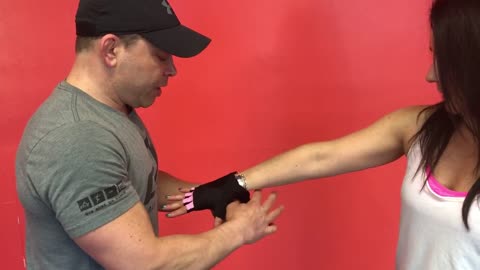 How to Wrap Hands for Heavy Bag | Fitactions