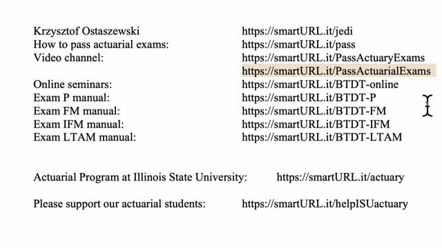 Exam LTAM exercise for July 4, 2021