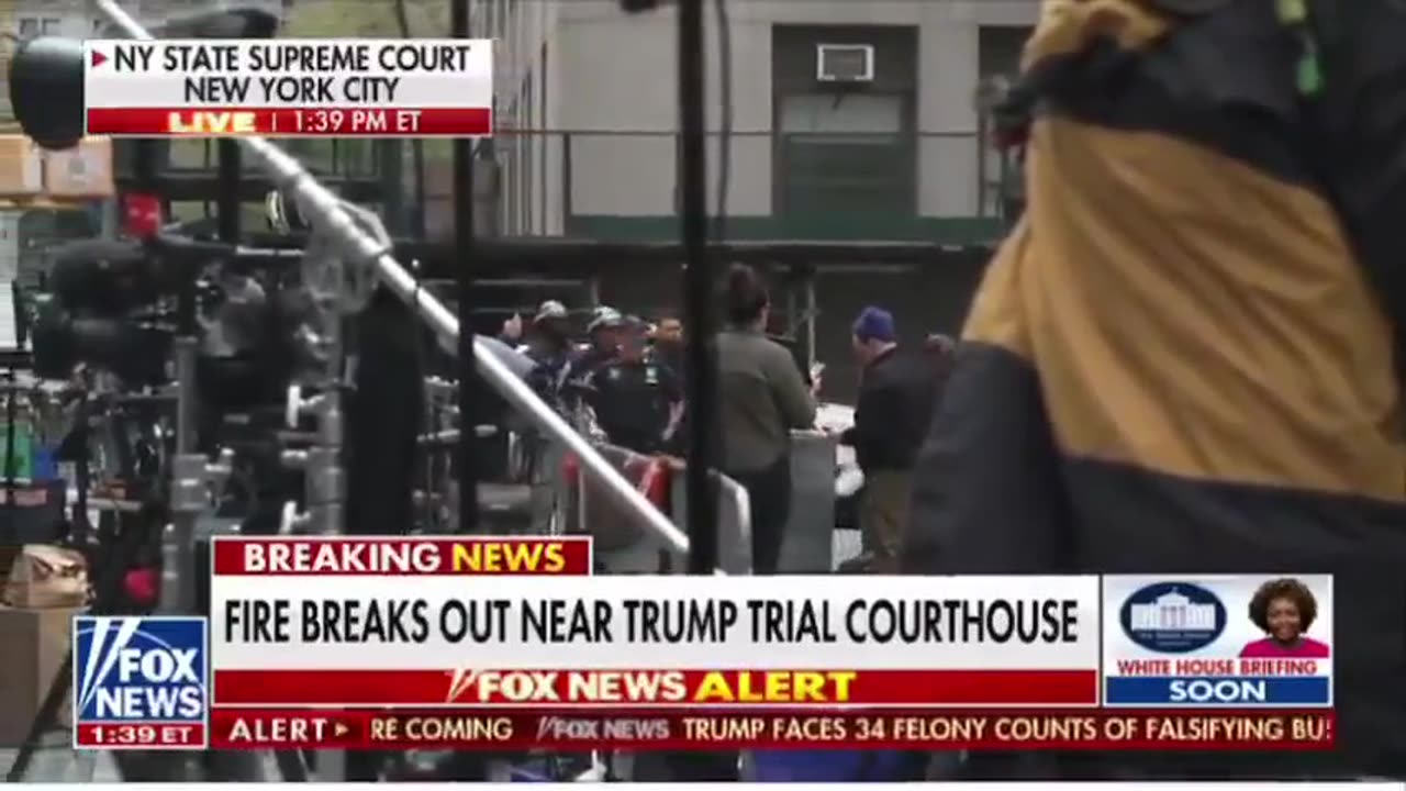 Fox Reporter Discusses The Moment When Man Set Himself Ablaze Outside Of Trump Trial