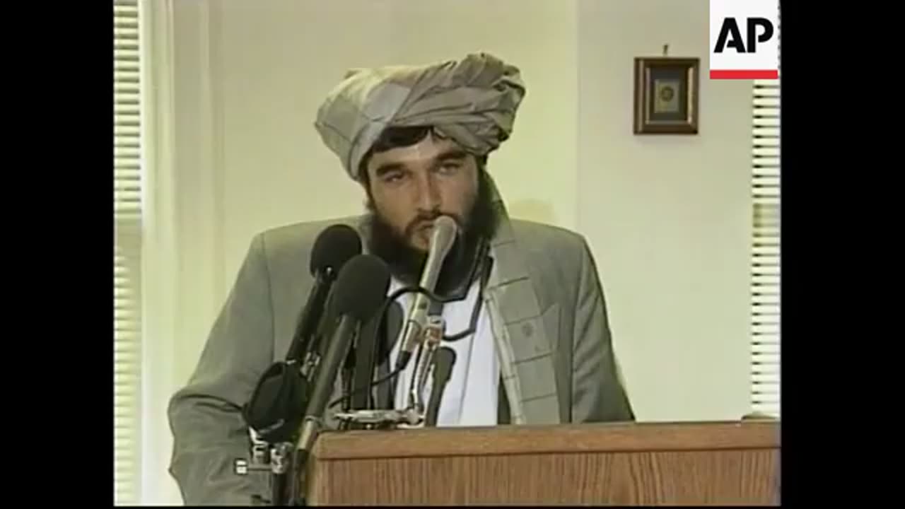 Taliban Press Conference in the USA - March 20 2001