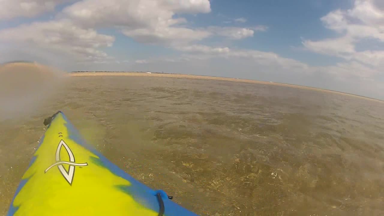 Mark Clark Portrush with a 360 camera mount, walking and driving 2013.