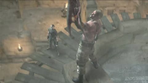 Jack Krauser shows real power to Leon