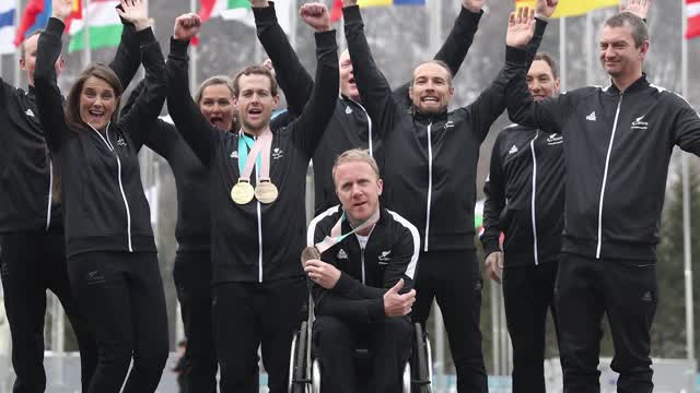 NZ Paralympic team and the Beijing 2022 Paralympic Winter Games