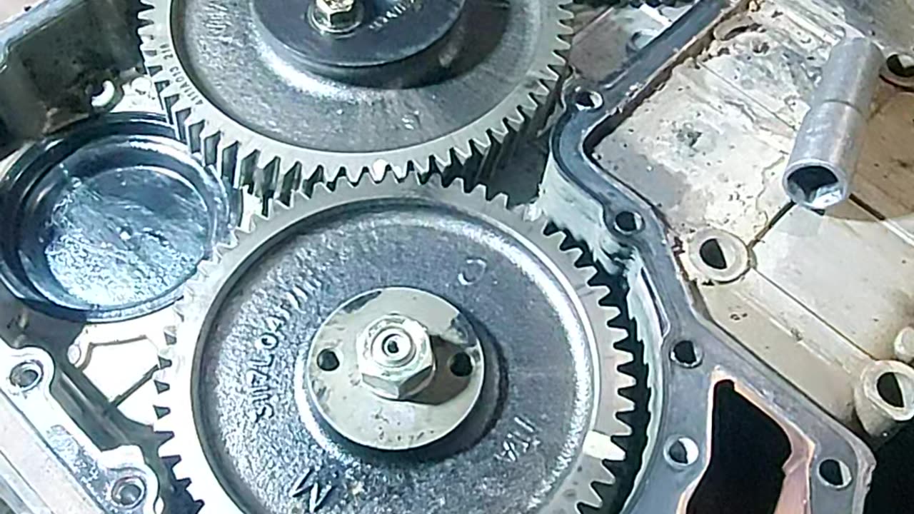 Timing perkins engine