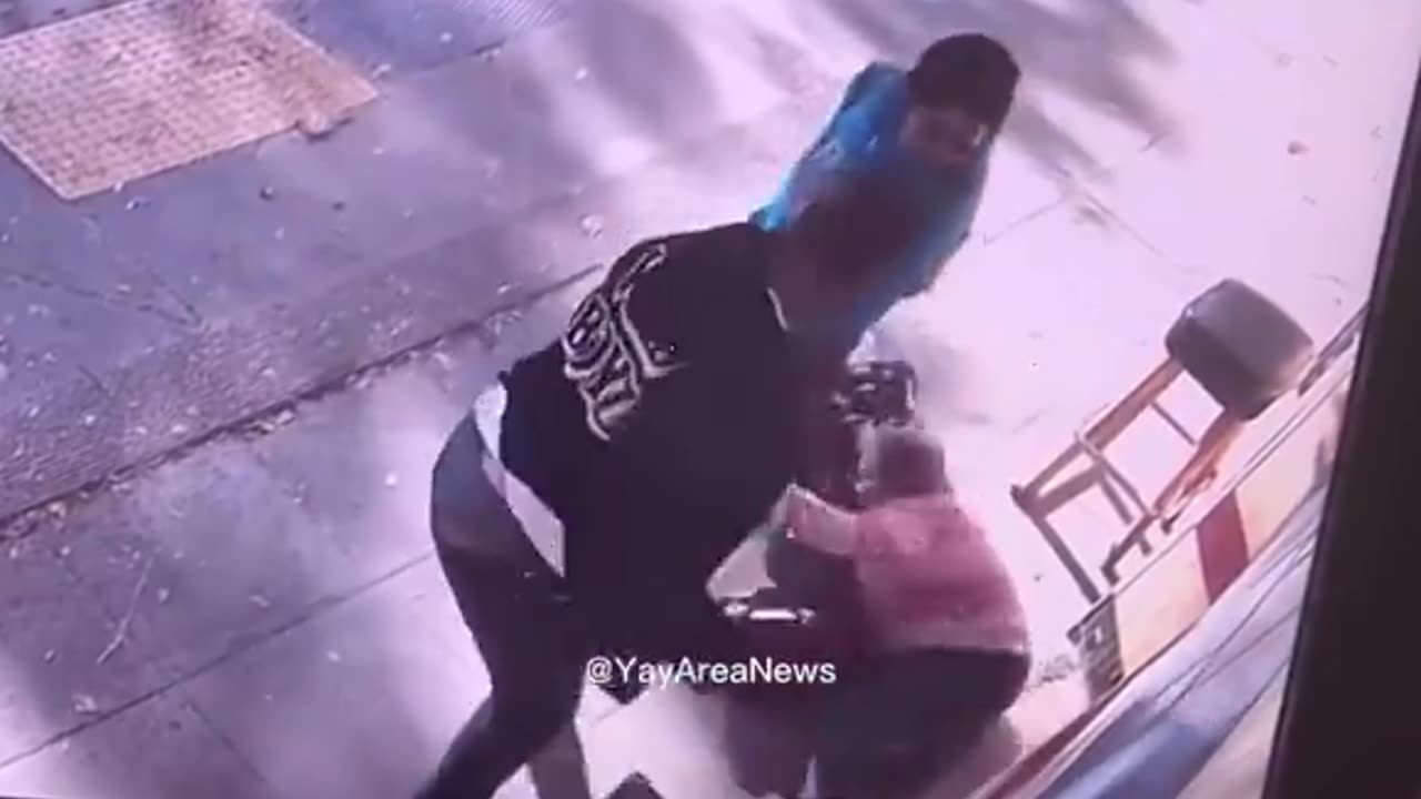 Breaking: Elderly women recently brutally beaten & robbed in Oakland CA! Share until he is captured
