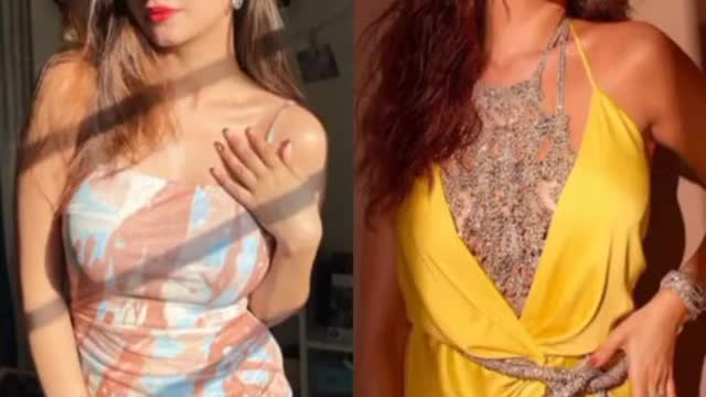 Anushka sen vs Nora fatehi viral video shorts reels status trending viral video moj tiktok_v720P.mp4