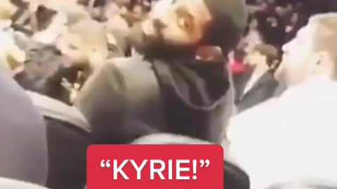 When KD and Kyrie made this young fan’s night