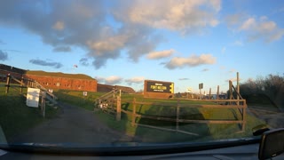 Driving to fort Nelson. Hampshire. Speedlapse GoPro