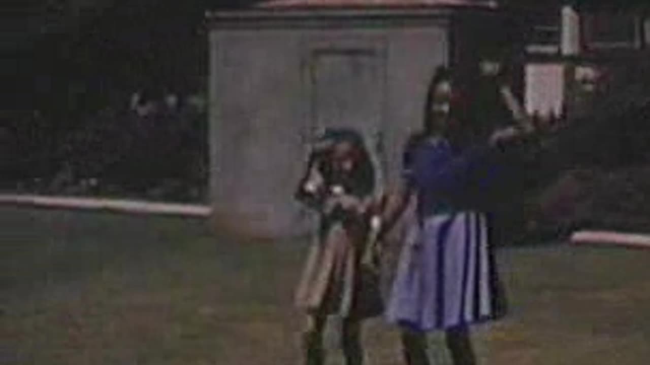 Lani and Naomi walking on the resevior at the Big House Circa 1940-1941