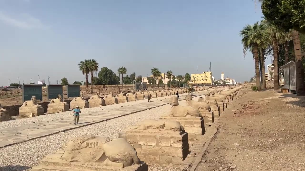 Egypt karnak temple show