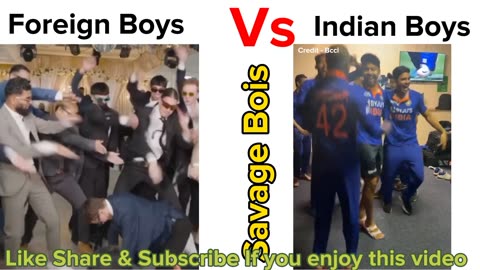 India vs forgenier dance